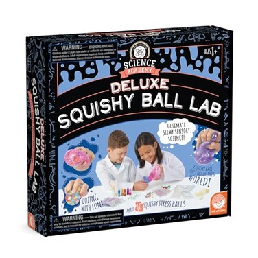 MindWare Science Academy Deluxe Squishy Ball Lab Includes All Ingredients to Make 10 Squishy Balls Ages 8 and Up