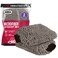 AIDEA Car Wash Mitt Microfiber2Pack ScratchFree LintFree Premium Chenille Microfiber Wash MittGrey Regular Size 712X1014