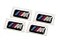 BMW 4 Genuine M 3D Stickers Badges Emblems Decals