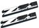 Aimoll 2pcs Z71 Off Emblems with Strong Tape Decal Emblems Badge for GMC Chevy Silverado Sierra Suburban WhiteBlack