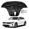 Gorzizen Engine Splash Shield Fit for KIA K5 2021 2022 2023 2024 2025 Engine Case Guard Under Engine Cover Compatible with K5 20212024 Front Engine Guard Mud Flaps Including Screw Hardware