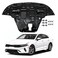 Gorzizen Engine Splash Shield Fit for KIA K5 2021 2022 2023 2024 2025 Engine Case Guard Under Engine Cover Compatible with K5 20212024 Front Engine Guard Mud Flaps Including Screw Hardware