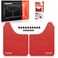 A-Premium APremium Universal Mud Flaps 2 Pack Red Splash Guards for Truck Car Pickup SUV Upgraded Mud Guards Includes Mounting Hardware Drilling Required