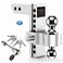 Tlvuvmo Drop Hitch Fits 2 Inch Receiver 8 Inch Adjustable Trailer Hitch 12500 LBS GTW 2 2516 Chrome Plated Steels Balls Aluminum Tow Hitches with Two AntiTheft Pins Locks