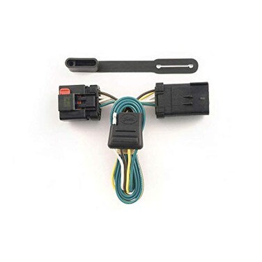 CURT 55381 VehicleSide Custom 4Flat Trailer Wiring Harness for Select Chrysler Dodge Jeep Vehicles