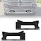 KEWISAUTO Front Driver Passenger Tow Hooks Bezel Bracket for Ram 1500 1318 Left Right Tow Hook Bezel Set for Dodge Ram 1500 2013 2014 2015 2016 2017 2018 Accessories 2PCS Replace 68196982AA