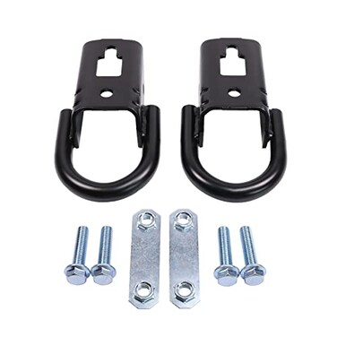 JDMSPEED New Tow Hook Front Right or Left Heavy Duty DRing Set 2 FL3Z17A954C Replacement For Ford