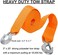 Selectec Tow Strap Heavy Duty Recovery Strap 3 X 20 18000 LB Break Strength Rope Winch Strap with 2 Hook
