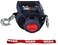 WARN Drill Winch 750 lb Portable Pulling Winch with Synthetic Rope DrillPowered Operation Lightweight Compact Design with Hook Controls Ideal for Trailers ATVs UTVs