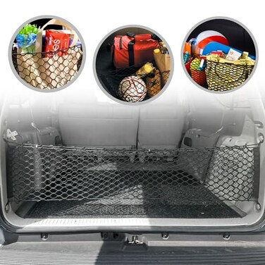 Trunknets Inc Envelope Style Trunk Cargo Net for Toyota Sequoia 20082025 New