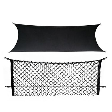 Trunknets Inc Cargo Security Flip Shade Cargo Net for Chevrolet Traverse 2009 2010 2011 2012 2013 2014 2015 2016 Ebony New