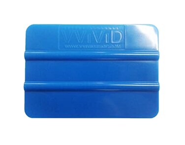 VViViD Blue Handheld Vinyl Wrap Applicator Squeegee
