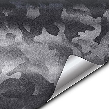 VViViD Stealth Medium Pattern Camouflage Vinyl Wrap Roll 1ft x 5ft Ghost Metal