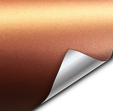 VViViD Matte Metallic Copper Rust Ghost Vinyl Wrap Roll 1ft x 5ft