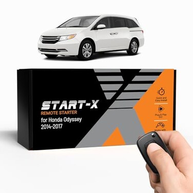 Start-X StartX Remote Starter Kit for Honda Odyssey 2014 2015 2016 2017 Vehicles PushtoStart Ignition Plug Play Install Lock 3X to Remote Start Zero Wire Splicing