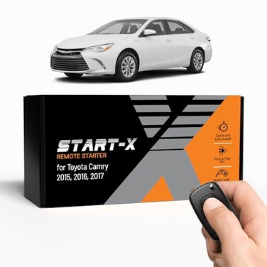 Start-X StartX Remote Starter Kit for Toyota Camry 2015 2016 2017 Vehicles Key Ignition Plug Play Install Lock 3X to Remote Start Zero Wire Splicing