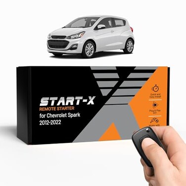 Start-X StartX Remote Starter Kit for Spark 2012 2013 2014 2015 2016 2017 2018 2019 2020 2021 2022 Vehicles Key Ignition Plug Play Install Lock 3X to Remote Start Zero Wire Splicing
