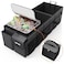 HOTOR Trunk Organizer Sturdy Foldable with Cooler for Car SUV 3 Compartments Black 309012601063