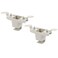 X AUTOHAUX 2pcs Beige Car Plastic Sun Visor Hook Clip Bracket Retainer 51168243575 for BMW E46 M3
