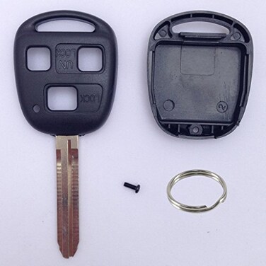 RI-KEY SECURITY RIKEY SECURITY New Remote Key Replacement Case Shell for Toyota Landcruiser 19982007 Toy43