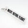 Rotary13B1 Insert Before Flight Keychain White