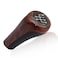 XQSMWF 5 Speed Burl Wood Grain Manual Gear Shift Knob Compatible with BMW E81 E82 E87 E46 E90 E91 E92 E60 E61 E63 X1 E84 X3 E83 X5 E53 E30 E32 E34 E36 E38 E39