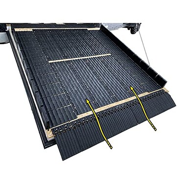 Caliber Edge Glides Trailer Ramp Edge Protectors Smooth GroundtoRamp Transition Edge Glides 20 3Piece Kit