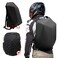 JFG RACING Motorcycle Backpack 30LUniversal Hard Shell Helmet Hardshell Riding Back Pack for Men WomenGrey Black