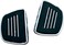 Kuryakyn 4393 Motorcycle Foot Control Component Premium Mini Board Floorboards without Adapters Chrome 1 Pair