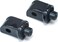 Kuryakyn Splined Adapter Mounts for Kawasaki Gloss Black