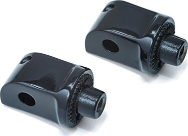 Kuryakyn Splined Adapter Mounts for Kawasaki Gloss Black