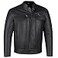 Jackets 4 COMMUTER Mens Motorcycle Jacket Premium Buffalo Leather CE Armor Ventilation Utility Pockets Cruiser Biker Black M