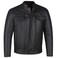 Jackets 4 COMMUTER Mens Motorcycle Jacket Premium Buffalo Leather CE Armor Ventilation Utility Pockets Cruiser Biker Black M