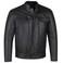 Jackets 4 COMMUTER Mens Motorcycle Jacket Premium Buffalo Leather CE Armor Ventilation Utility Pockets Cruiser Biker Black M