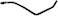 Dorman Improved Design 626609 Engine Coolant Overflow Hose Compatible with Select Chevrolet Models OE FIX