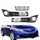 LABLT Front Bumper Lower Grille Fog Lamp Cover Bezel Set Replacement for Camry SE 2012 2013 2014