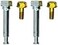 Carlson 14191 Front Brake Caliper Bolt and Pin