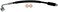 Dorman H620880 Front Passenger Side Brake Hydraulic Hose Compatible with Select Models