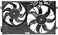 Dorman 620843 Engine Cooling Fan Assembly Compatible with Select Audi Volkswagen Models