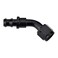 EVIL ENERGY 4AN 45 Degree Push Lock Hose Fitting End Black