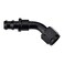 EVIL ENERGY 4AN 45 Degree Push Lock Hose Fitting End Black