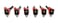 MSD 82706 Ignition Coils Red 6Pack