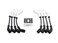 ACCEL 9070C Extreme 9000 Spark Plug Wire Set Ceramic Boot