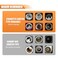 KITUREK Car Cigarette Lighter 12V Metal Plastic Construction Lighter Plug PopOut Car Cigarette Lighter Auto Replacement Accessories for Most Vehicles Socket 12V