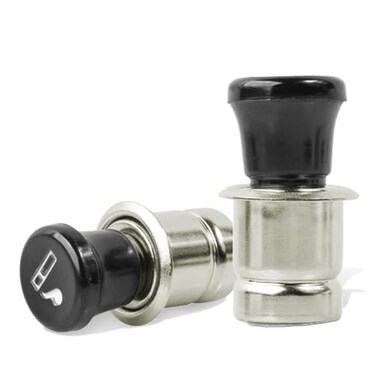 KITUREK Car Cigarette Lighter 12V Metal Plastic Construction Lighter Plug PopOut Car Cigarette Lighter Auto Replacement Accessories for Most Vehicles Socket 12V