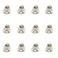 uxcell 12pcs 12V T3 Pink LED Auto Car Interior Dashboard Panel Light Bulb