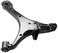 MOOG RK622173 Front Right Lower Suspension Control Arm for Honda Element