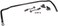 Dorman 927302 Front Suspension Stabilizer Bar Compatible with Select Jeep Models