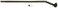 MOOG DS300005 Steering Drag Link for Jeep Wrangler