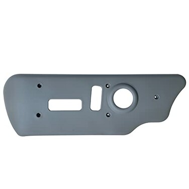 KYYET Fits For 20032007 Chevrolet GMC Gray Front Driver Left Power Seat Switch Housing Trim Bezel Panel Replace 88941682
